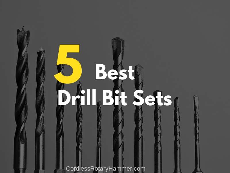 5 Best Rotary Hammer Drill Bit Sets (With Specifications and Features)