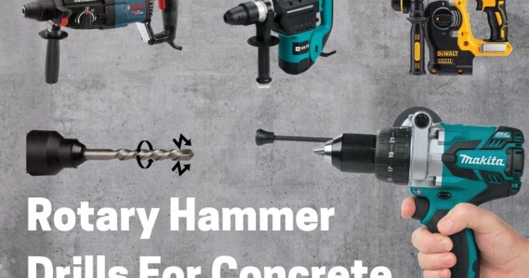 Best Rotary Hammer Drills For Concrete (Reviews and Buying Guide)